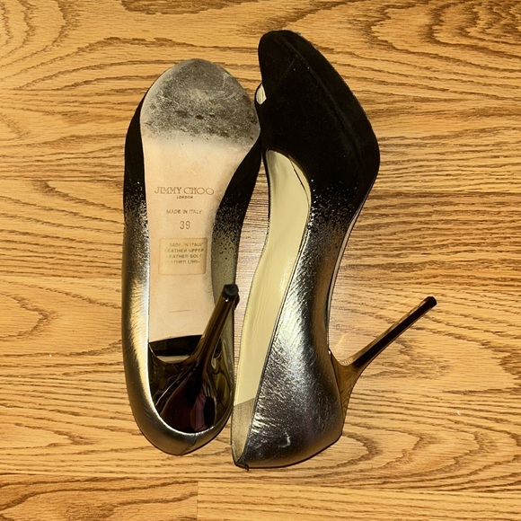 Jimmy Choo open toed pumps size 8.5. - Picture 7 of 7